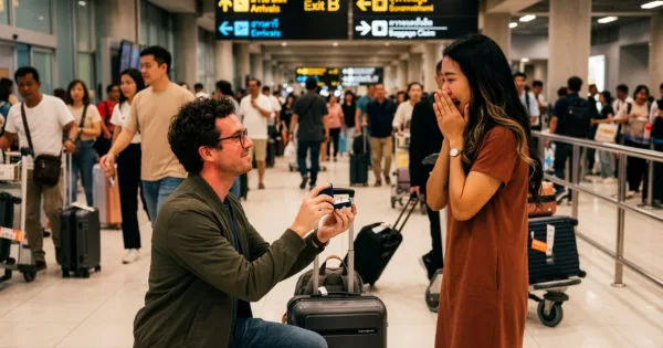 Portada: Fui a Pattaya para olvidar un divorcio. Acabé pidiéndole matrimonio en el aeropuerto de Bangkok.